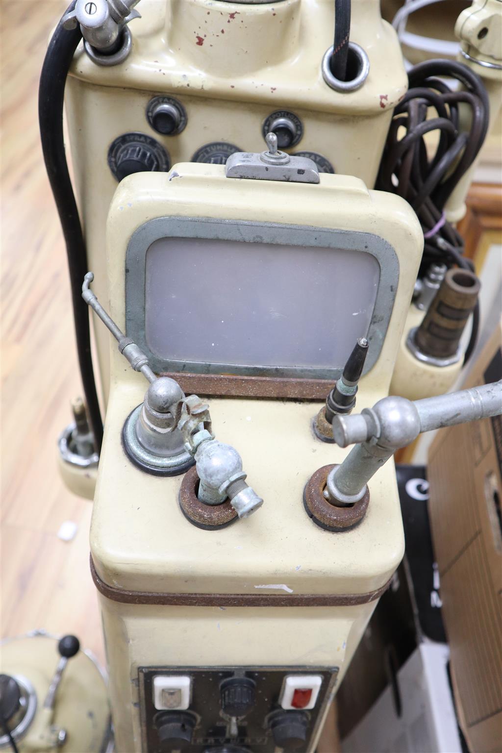 A Rathbone dental unit and accessories